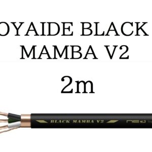 Oyaide Black Mamba V2 Power Cable | 2.0m 3.5sq Polymeric Polyolefin”