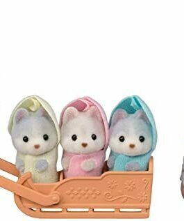 Epoch Calico Critters Sylvanian Families HUSKY FAMILY FS-41 Pre-order Japan F/S