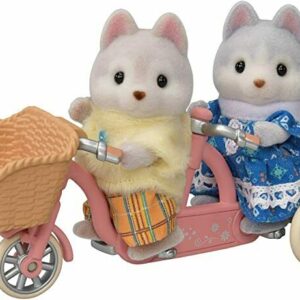 Epoch Calico Critters Sylvanian Families Husky Siblings Cycling Set DF-15 F/S