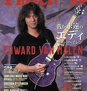 Player Magazine Jan 2021 Special Feature “Our Eternal Eddie Van Halen” JAPAN