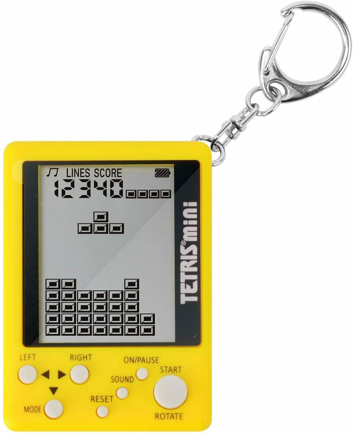 Details about   Tetris Mini w/ Key Chain Yellow Tetris Officially Licensed Product Japan New 