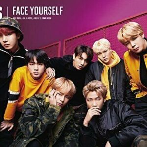 new BTS FACE YOURSELF First Limited Edition B CD DVD Booklet Sticker Japan