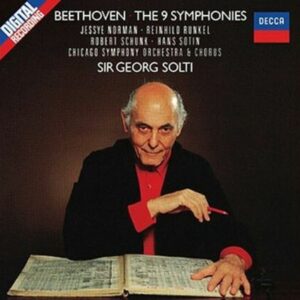 New Beethoven The 9 Symphonies Sir Georg Solti Japan 5CD by tower records