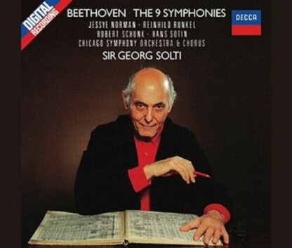 New Beethoven The 9 Symphonies Sir Georg Solti Japan 5CD by tower records