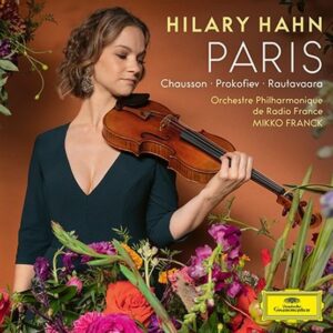 New Hilary Hahn Paris TOWER RECORDS from Japan
