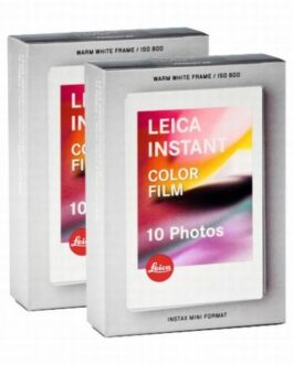 Japan Leica Sofort Color Instant Film Double Pack (20 Exposures) 19553 New
