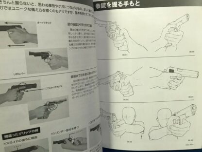 How To Draw Gun Pistol Rifle Action Combat Pose Manga Anime Japan Book CD-ROM  | eBay - Image 6