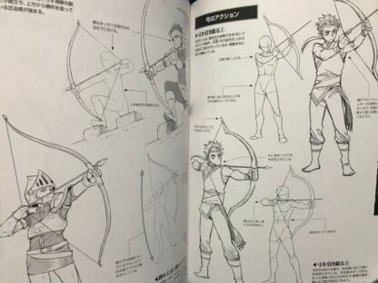 How to Draw Manga Anime Character with Weapons Technique Japan Art Book New - Image 6