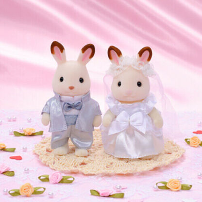 Sylvanian Families CHOCOLATE RABBIT WEDDING SET Calico Critters Japan Fan Club 4905040968234 | eBay - Image 2