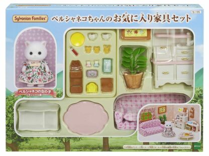 Sylvanian Families PERSIAN CAT GIRL FURNITURE SET SE-195 Epoch Calico Critters 4905040288806 | eBay - Image 4