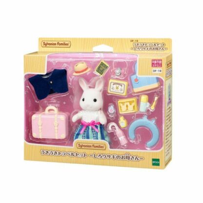 Sylvanian Families WHITE RABBIT MOTHER TRAVELING SET Calico Critters 4905040146496 | eBay