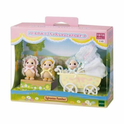 Sylvanian Families DUCK TRIPLETS PRAM SET Calico Critters C-63 Japan 4905040147226 | eBay