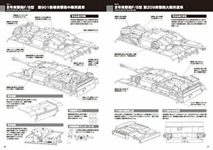 III Isolation cannon F to G type Military detail illustration Japanese Book - Image 6