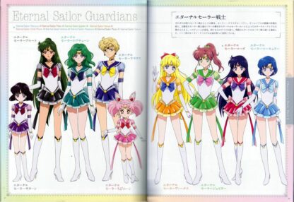 Sailor Moon Eternal The Movie Official Visual Art FUN Book Illustration Japan FS - Image 9