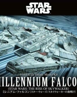 Bandai Star Wars The Rise of Skywalker Millennium Falcon 1/144 Model Kit Japan
