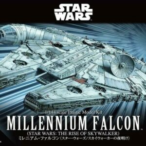 Bandai Star Wars The Rise of Skywalker Millennium Falcon 1/144 Model Kit Japan