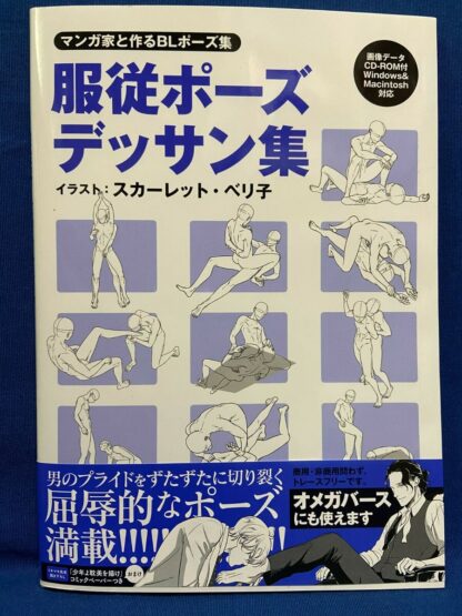 How to Draw Obedience Dessin Pose Boy BL Male Anime Manga Japanese Book CD-ROM  | eBay