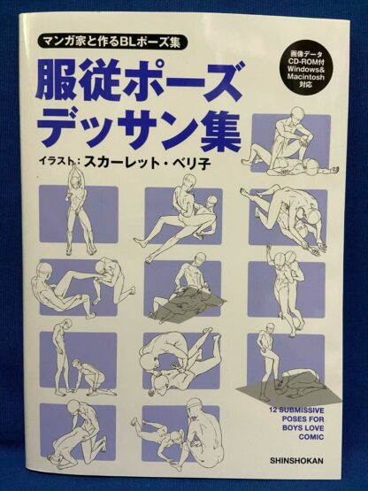 How to Draw Obedience Dessin Pose Boy BL Male Anime Manga Japanese Book CD-ROM  | eBay - Image 20