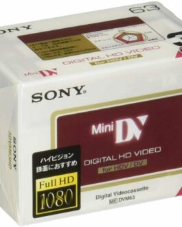 Genuine SONY 3DVM63HD Genuine Camcorder Tapes Sony Mini DV Minidv DVC  Japan