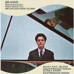 New Gelber Kempe Brahms Piano Concerto No.1 & 2 2 SACD Hybrid TOWER RECORDS