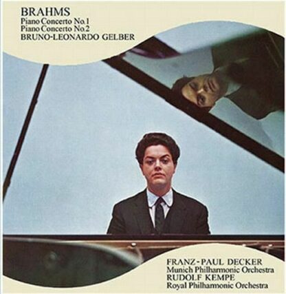 New Gelber Kempe Brahms Piano Concerto No.1 & 2 2 SACD Hybrid TOWER RECORDS