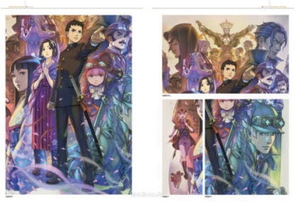 DHL) Ace Attorney Dai Gyakuten Saiban 2 Official Art Works Book | Japan 3DS Game - Image 5