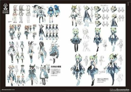 EMS .hack//G.U. Last Recode Complete Design Works Game Setting Material Art Book - Image 5