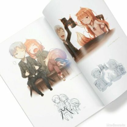 DHL) Spice and Wolf VR ART BOOK - Artworks & Design Works - Spicy Tails Settings - Image 3