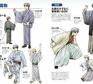 How to draw Japnese Kimono From the basics Manga Anime Art Technique Book Japan