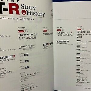 SKYLINE GT-R Story & History Vol.2 Japan Motor Car Magazine Book Nissan GTR