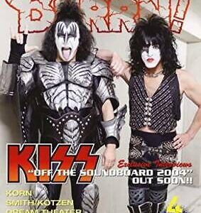 BURRN April 2022 Japan Magazine Hard Rock Heavy Metal Kiss Smith Dream Theater