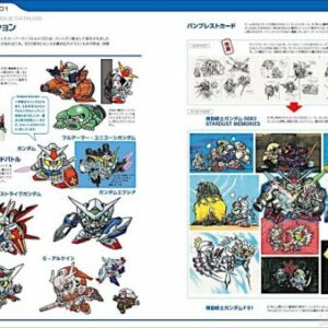 (DHL) SD Gundam Design Works Mark-II Art Book | MS Mobile Suit MK-II Anime Mecha