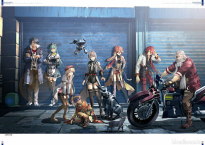 DHL) The Legend of Heroes: Kuro no Kiseki Official Visual Collection Art Book JP - Image 4