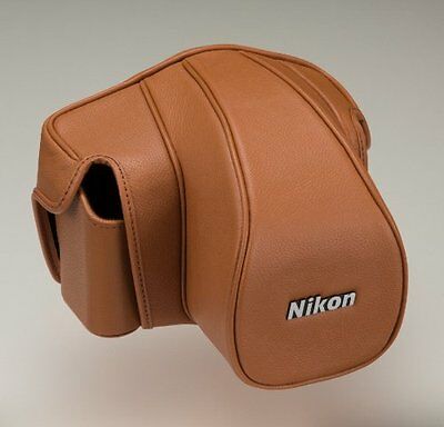 Nikon Semi Soft Case CF-DC6 Brown for Single-Lens Reflex Camera Df NEW Japan F/S