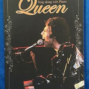 Queen Sing along with Piano Piano & Vocal Sheet Music Japan Score Book