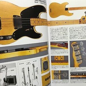 The Authority of Fender Bass Photo Book Young Guitar Japan Magazine Special