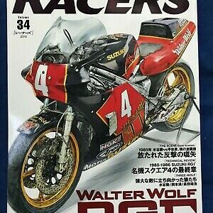 Racers Vol.34 Japanese Motorcycle Magazine Walter Wolf RG?? Gamma XR70