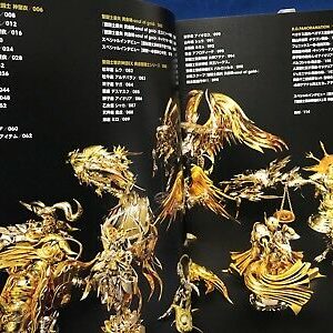 Saint Cloth Mythology God Edition Japanese Book Seiya Soul Of Gold Figure 2016