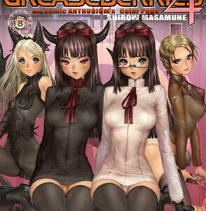 GREASEBERRIES 4 SHIROW MASAMUNE Mag.Comic Anthurium’s Color Page Art Book Japan
