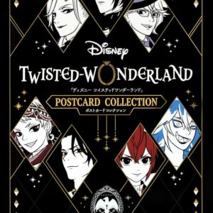Disney Twisted Wonderland Postcard collection Game Character Art Book Japan