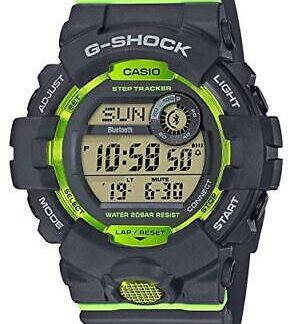 CASIO G-SHOCK Watch GBD-800-8 Men's Gray Round Face Digital waterproof Quartz