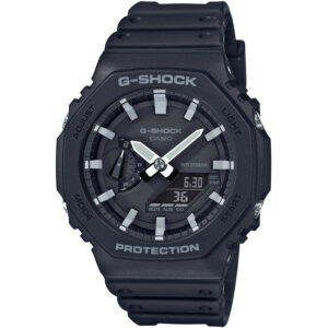 CASIO G-SHOCK GA-2100-1AJF GA-2100 Black Carbon Core Analog Digital Men`s Watch