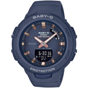 CASIO BABY-G BSA-B100-2AJF TOTAL BLUE G-SQUAD Steptracker Bluetooth Women Watch