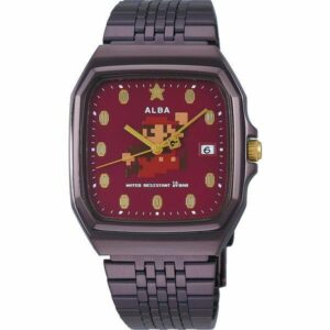 Seiko Alba ACCK420 Super Mario Bros. Collaboration Limited Edition Quartz Watch