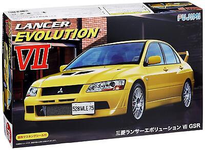 Fujimi 1/24 Scale Mitsubishi LANCER Evolution VII GSR Plastic Model Kit ID-179