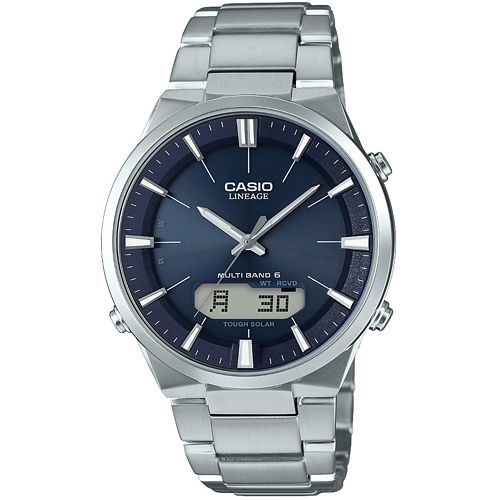 Casio Lineage LCW-M510D-2AJF Blue Dial Tough Solar Atomic Radio Men Wrist Watch