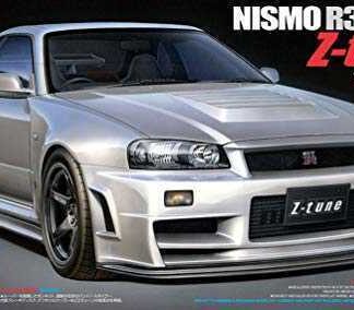 Tamiya 1/24 Scale Nissan Skyline NISMO GT-R R34 Z-Tune 24282 Plastic Model Kit