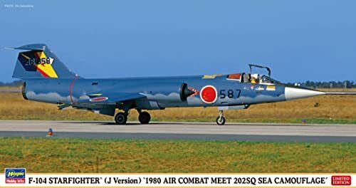 Hasegawa 1/48 F-104 STARFIGHTER J Version 202SQ SEA CAMOUFLAGE kit 07508 JAPAN