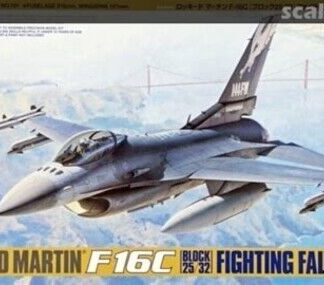 Tamiya Lockheed F-16C (BLOCK 25/32) 1:48 61101 Plastic Model Kit