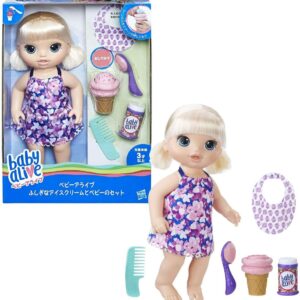 JAPAN Hasbro Baby Alive Magical Scoops Baby Blonde C1090 Mysterious ice cream